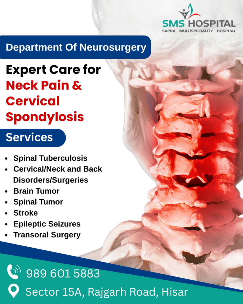 department of neurosurgery, Expert care from best neurosurgeon Dr. Ashish Jain at sapra hospital, services provided are spinal tumour, brain tumour, stroke, transoral surgery